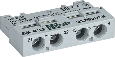Дополнительный контакт DEKraft 21269DEK