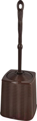Ершик для унитаза Эльфпласт Elegance / EP377 (коричневый)