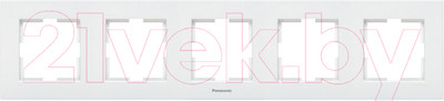Рамка для выключателей и розеток Panasonic Arkedia WMTF08052WH-BY