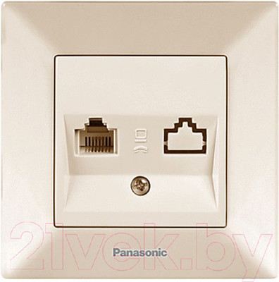 Розетка Panasonic Arkedia WMTC04042BG-BY