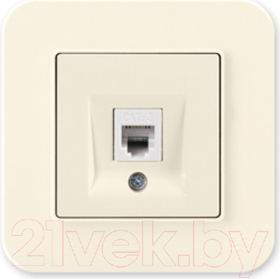 Розетка Gunsan Eqona 01401200-157120 (кремовый)