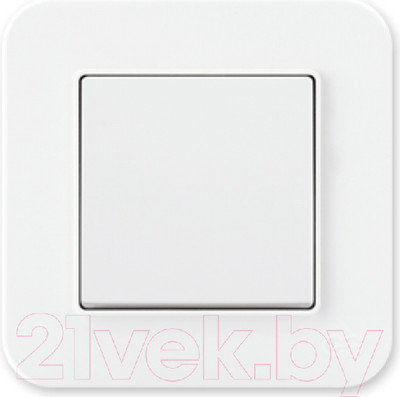 Выключатель Gunsan Eqona 01409300-150101 (белый)