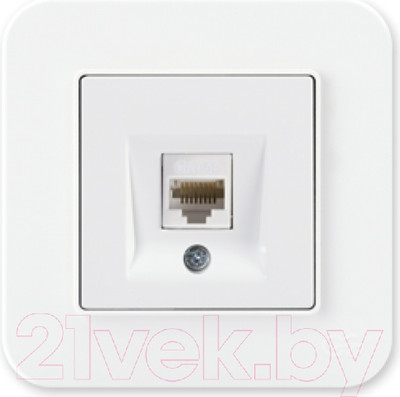 Розетка Gunsan Eqona 01409300-157130 (белый)