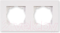 Рамка для выключателей и розеток Gunsan Eqona 01401100-000141 (белый)