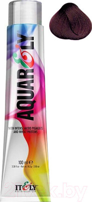 Крем-краска для волос Itely Aquarely 4V/4.65