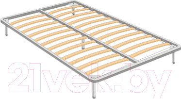 Ортопедическое основание Askona С ламелями 160x200