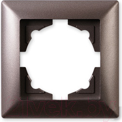 Рамка для выключателей и розеток Gunsan Visage 01283500-000140 (антрацит)