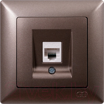 Розетка Gunsan Visage 01283500-157129 (антрацит)