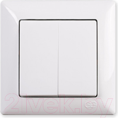 Выключатель Gunsan Visage 01 28 11 00 150 103 (белый)