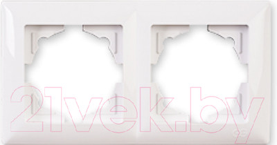 Рамка для выключателей и розеток Gunsan Visage 01 28 11 00 000 141 (белый)