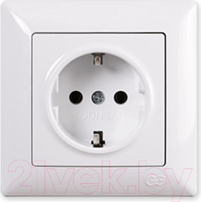 Розетка Gunsan Visage 01 28 11 00 152 115 (белый)