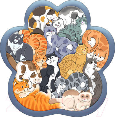 Пазл Нескучные игры Кошки / 8067