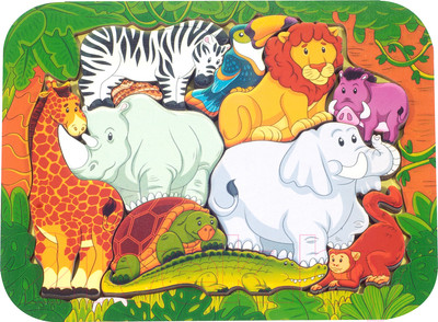 Пазл Нескучные игры Африка / 8088