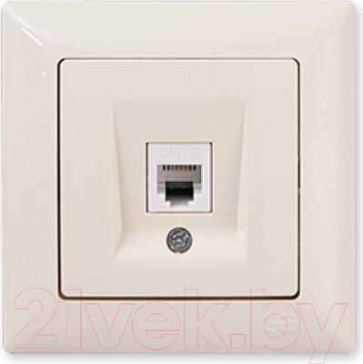 Розетка Gunsan Visage 01 28 12 00 157 120 (кремовый)