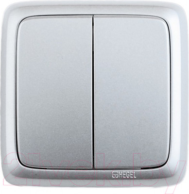 Выключатель Hegel ВА10-153-06 (серебристый)