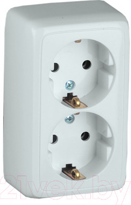 Розетка Hegel РА16-153 (белый)