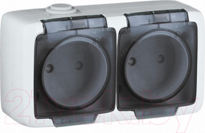 Розетка Hegel Alfa РА16-241 (белый)