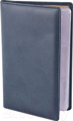 Визитница Brunnen Софт 642 38-38 (синий)