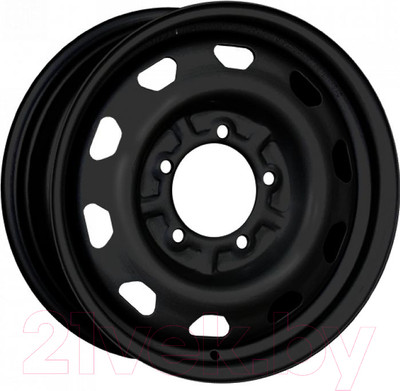 Штампованный диск Trebl LT2883D 16x6" 5x139.7мм DIA 108.6мм ET 22мм Black