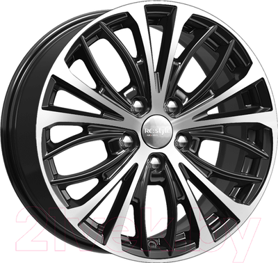 Литой диск K&K КС873 Toyota 17x7.5" 5x114.3мм DIA 60.1мм ET 45мм Алмаз черный