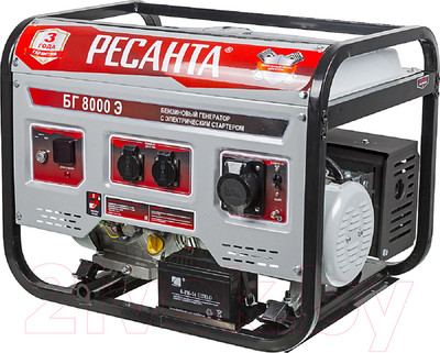 Бензиновый генератор Ресанта БГ 8000 Э (64/1/48)