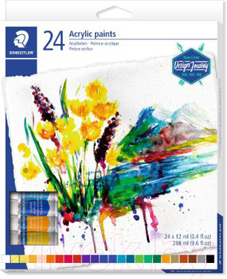 Акриловые краски Staedtler 8500 C24