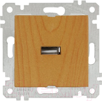 Розетка Mutlusan Rita 2200 448 0158 (дуб)