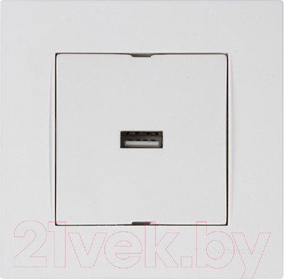 Розетка Mutlusan Rita 2220 448 0101 (белый)