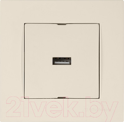 Розетка Mutlusan Rita 2220 448 0102 (кремовый)