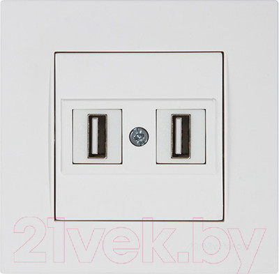 Розетка Mutlusan Rita 2220 456 0101 (белый)