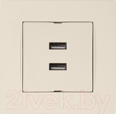 Розетка Mutlusan Rita 2220 449 0102 (кремовый)