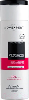 Мицеллярная вода Novexpert Hyaluronic Acid с гиалуроновой кислотой (200мл)