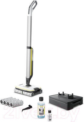 Электрошвабра Karcher FC 7 Cordless Premium / 1.055-760.0 (белый)