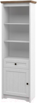 Шкаф Мебель-Неман Тиволи МН-035-07 (белый структурный/дуб стирлинг)