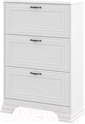 Тумба в прихожую Мебель-Неман Юнона МН-132-30 (белый текстурный)