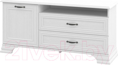 Тумба Мебель-Неман Юнона МН-132-16 (белый текстурный)