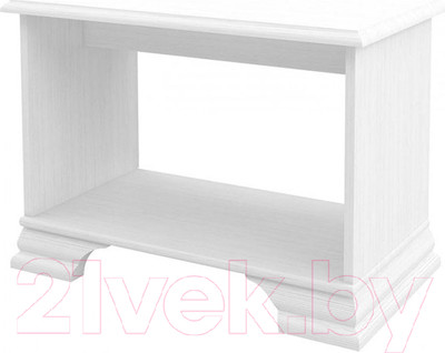 Журнальный столик Мебель-Неман Юнона МН-132-28 (белый текстурный)