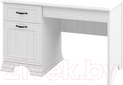 Письменный стол Мебель-Неман Юнона МН-132-26 (белый текстурный)