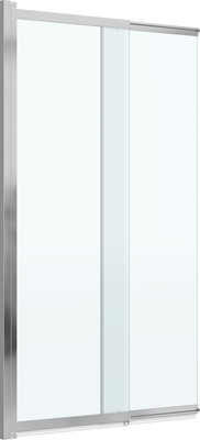 Стеклянная шторка для ванны Cezares SLIDER-VF-11-100/150-C-Cr
