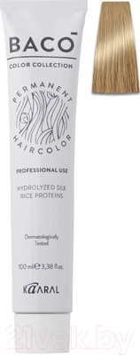 Крем-краска для волос Kaaral Baco 9.00 (очень светлый интенсивный блондин)