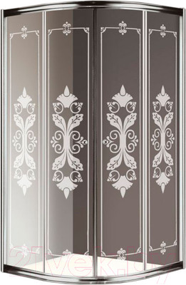 Душевой уголок Cezares GIUBILEO-R-2-90-SCORREVOLE-CP-Cr