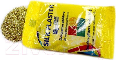 Блестки для жидких обоев Silk Plaster Точка (10гр, золото)