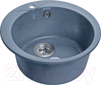 Мойка кухонная GranFest Rondo GF-R480 (графит)
