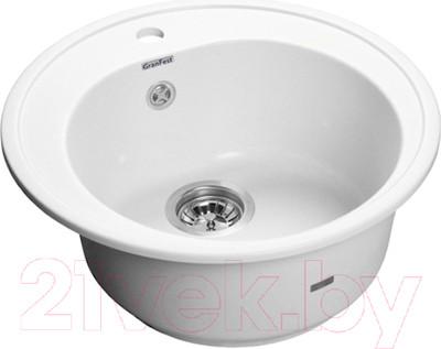 Мойка кухонная GranFest Rondo GF-R510 (иней)