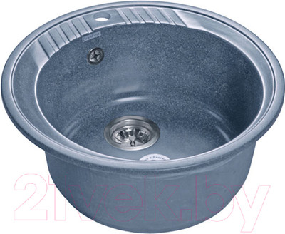Мойка кухонная GranFest Rondo GF-R520 (графит)