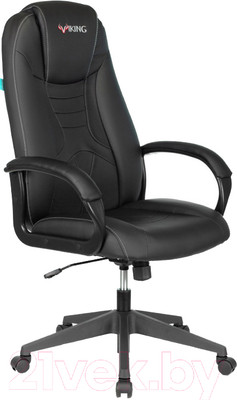 Кресло геймерское Бюрократ Zombie Viking 8 (искусственная кожа черный)