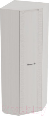 Шкаф Мебельград Элана угловой 72x72x208.5 (бодега белая)