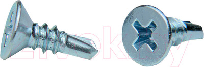 Шуруп ЕКТ С потайной головкой 4.2x13 DIN 7504P / 5708208 (1000шт, оцинкованный)