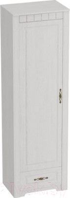 Шкаф Мебельград Прованс 60.5x41x197 (бодега белая/патина премиум)