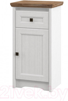 Тумба Мебель-Неман Тиволи МН-035-12 (белый структурный/дуб стирлинг)